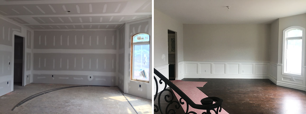 New Construction Interior Painting