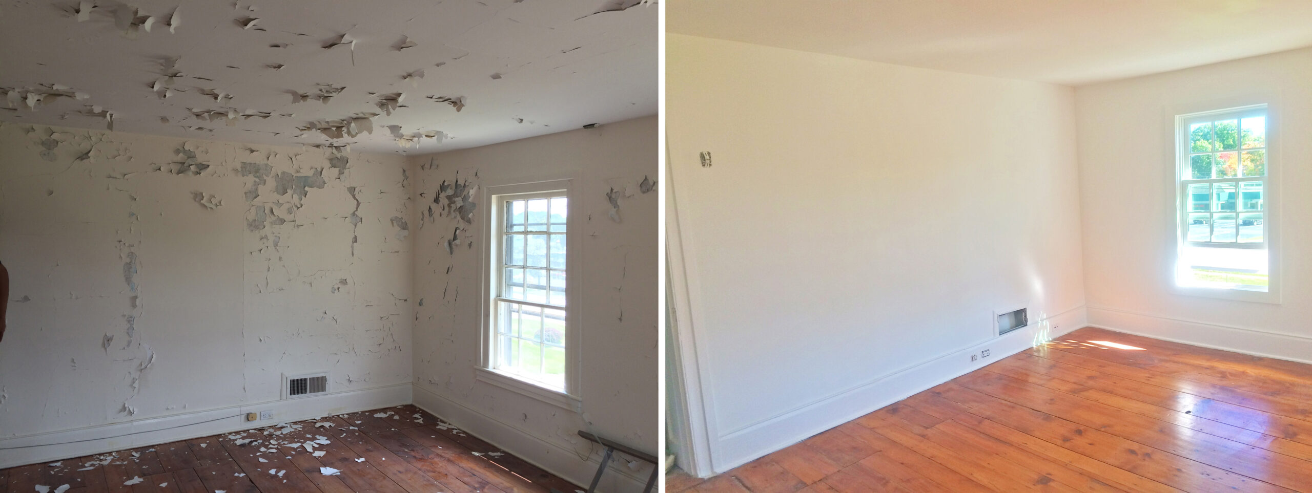 Interior Before and After Chester NJ