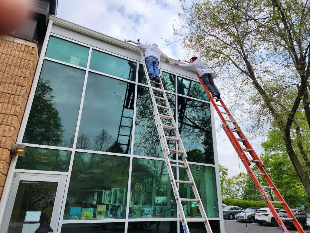 Basking Ridge Library Exterior Painting