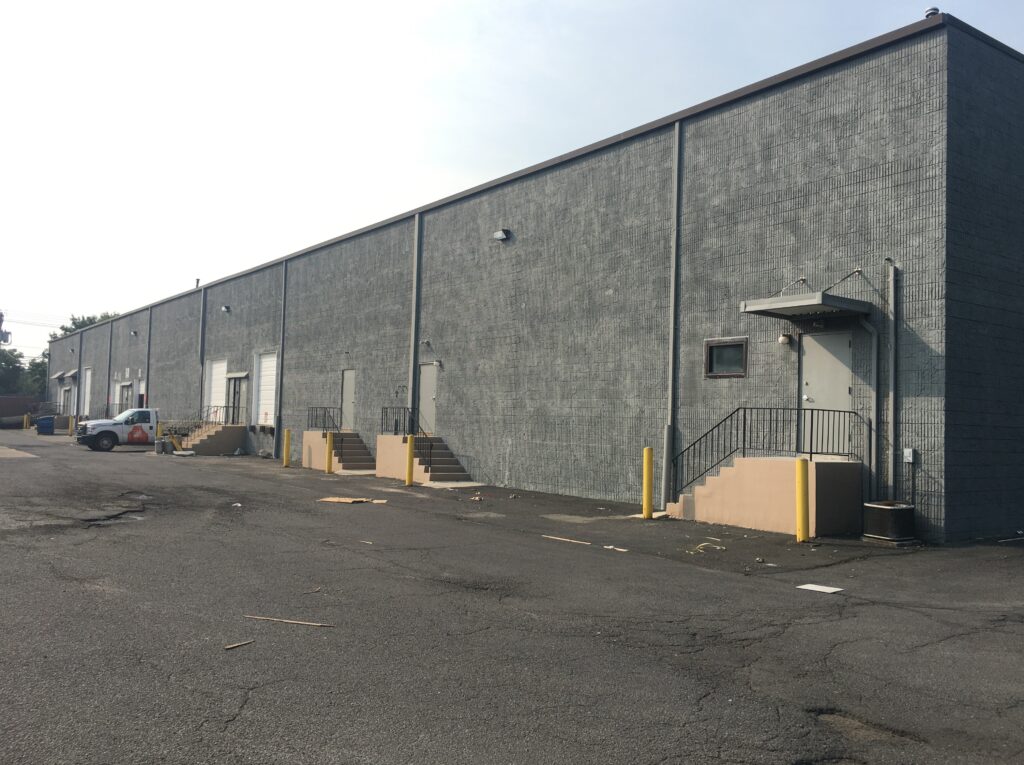 Commercial paint Job of Exterior building in Edison NJ