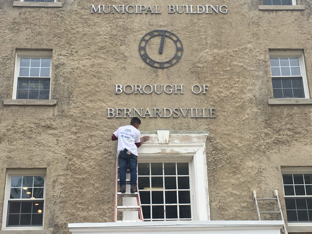 Bernardsville Exterior Painting Municiple Building 