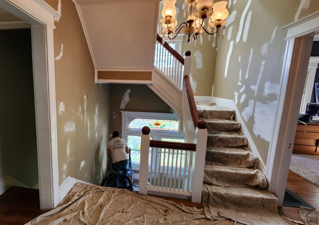 Painters Bernardsville NJ painting interior hallway