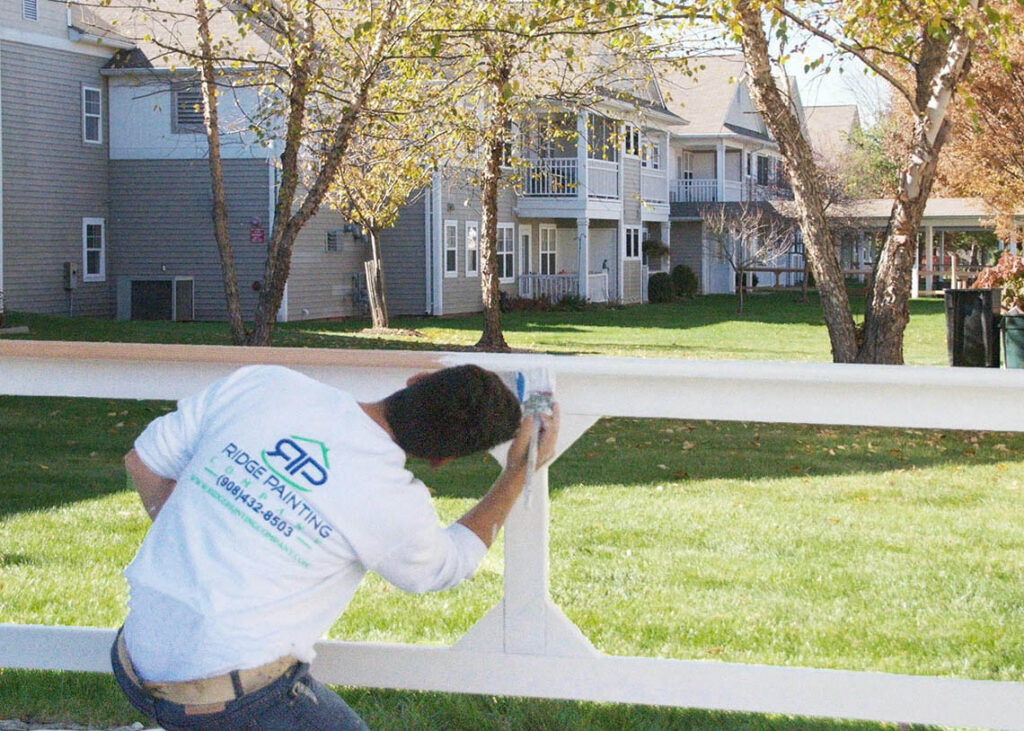 Exterior Painting in Basking Ridge at Fellowship Village