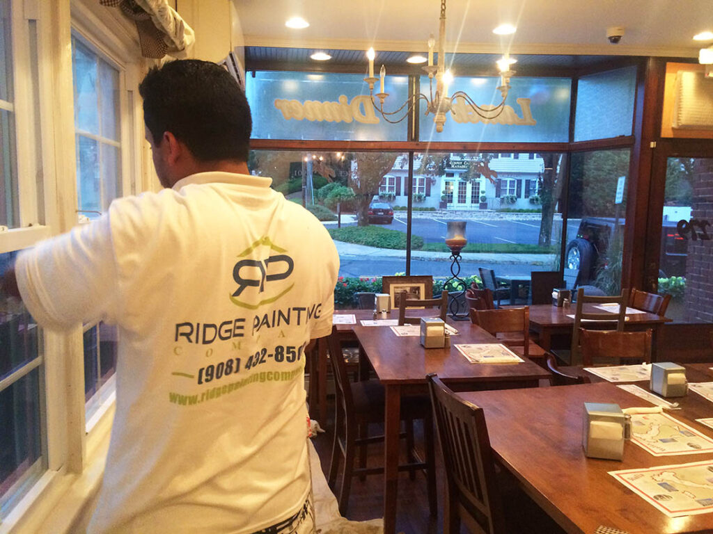 Restaurant painting in Gladstone NJ